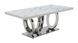 Dinning Table Silver - 935/980 - Royal Living Furniture